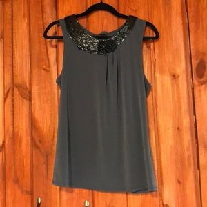 Banana Republic Beaded Collar Tank